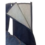 Vibe & Rant Distressed Flare Wide Leg Jeans Blue Denim Slits Hippie Sz 11 NWOT Photo 3