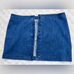 Madewell  Classic Blue Denim Skirt Photo 6