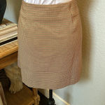 Lush Clothing Lush Houndstooth Pleated A-Line Skirt Size Medium Photo 4