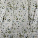 Laura Ashley Vintage  White Floral Midi Dress Lightweight Summer Casual Size 12 Photo 4