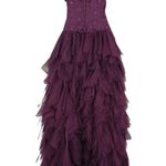 JJ's House NWT  Asymmetrical Cascading Tulle Princess Gown Size 6 Photo 4