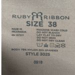 Ruby Ribbon Size 38 Beige/Nude Original Full Support Cami Shapewear Tank Top Photo 5