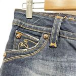 Rock Revival Jeans Chrissie Bootcut FDL Back Flap Pocket Dark Wash Denim Size 29 Photo 6