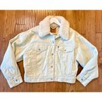 Levi's Levi’s mint corduroy Sherpa bomber jacket smwll Photo 9