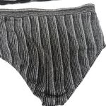 Free People Intimately FB Black Silver Metallic Sparkle 2 Piece Size Medium Photo 5