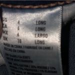 American Eagle  Outfitters Ripped Blue Skinny Jeans Photo 4