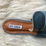 Cape Robbin Anthro  Denim Ring Mule Pointed Loafers 8 Photo 5