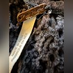 Free People Thermal Vneck Crochet Detail LS Black Shirt Size XS Photo 4