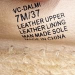 Vince Camuto Dalmi Slip On Loafers Espadrille Shoes Gold Leather Women's Size 7 Photo 6