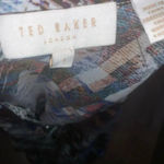 Ted Baker  Top Women's 1 Lyzaa Quartz Printed Neck Tie Blouse Long Sleeve Photo 2