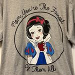 Disney  Snow White Mom is the Fairest Grey Graphic T-Shirt Size 2XL EUC #6061 Photo 3