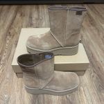 UGG  Cityfunc chestnut suede zipper platform boots booties shoes women’s 9 new Photo 7