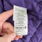 Carhartt for Women Skyline Jacket WJ021 GPE Grape Purple Jacket Sz Medium Nylon Photo 8