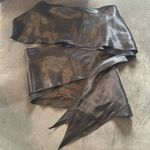 Women’s Black Strapless Short Chiffon Homecoming Party Dress Size L (12) NEW Size L Photo 12