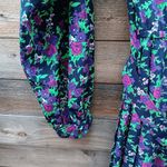 Leslie Fay  90’s Polyester Pleated Dress Size 10 Photo 4