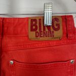 ANINE BING  Denim Jeans Button Fly High‎ Rise Orange Peach Women's Size 28 Photo 6