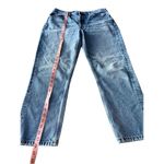 RE/DONE 70's Stove Pipe Straight Leg Jeans in Cool Medium Blue Photo 12