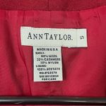 Ann Taylor  Vintage Red Wool Vest Photo 2