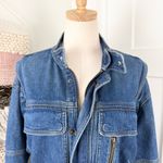 NEW MOTHER Carry All Parka M Blue Size M Photo 8