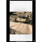 Abercrombie & Fitch  Floral Mini Skirt Womens Size M Black‎ Beige Photo 3