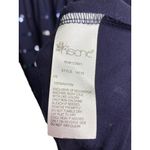 Kische Top Womens Sleeveless Tank Navy Blue With Rows Of Sequins Sparkle‎ Sz M Size M Photo 3