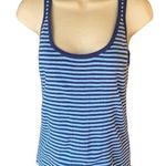 Tommy Hilfiger Sleeveless Blue Stripe Sweater Tank Top ~ Women's Size XL Photo 0