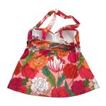 Trina Turk Swim Spa Collection Floral Sunny Bloom Halter Tankini Top Colorful 6 Photo 2