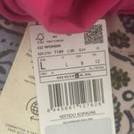 Mango  hot pink Wrap Neckline Dress Sz 8 Photo 6