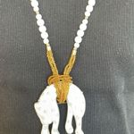 Vintage Plastic Jaguar necklace and earrings Photo 7