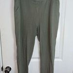 32 Degrees Heat 32 Degrees Cool Unisex Sz XL Sage Green Jogger Sweatpants Ruched Waistband Comfy Photo 0