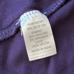 Cider NWT Off Shoulder Pom Pom Ruffle Dress Navy Blue XL Photo 6