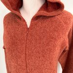 Marmot  Women's Orange Wool 1/2 Zip Pullover Hoodie Sweater Size Small Photo 1