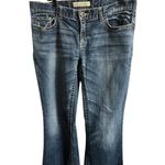 BKE Buckle Sabrina Stretch Flared Jeans Womens Size 34/35.5 Blue Photo 0