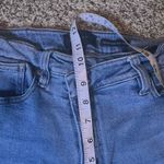 Kendall + Kylie The Icon High Rise Straight Leg Ripped Distressed Jeans Women's Blue Size undefined Photo 4