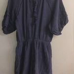 Knox Rose 030.  Navy Blue Boho romper XL Photo 0