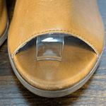 Sole Society Women's Peep Toe Bootie Heeled Sandals Ankle Strap Brown Size 8.5M Photo 6