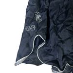 Anthropologie NWT  Black Western Cowboy Boot Dice Embroidered Smocked Shorts Sz M Photo 1