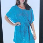 Mario Serrani  Turquoise Beach Cover Up, NWT, Small Photo 3