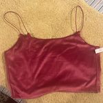 Victoria's Secret Victoria Secret Burgundy crop top Photo 2