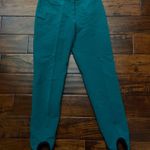 Obermeyer  Stirrup Pants Vintage Womens 10 L Green Wool Blend Ski Winter Outdoor Photo 1