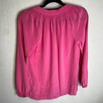 Lilly Pulitzer Lilly Pulitzer | Womans Blouse Top Hot Pink Small 1/4 Photo 2