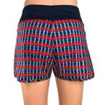 Tory Burch Sport Blue Red Pull On Mid Rise Workout Athletic Short Size S Photo 2
