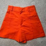 ZARA Orange Dress Shorts Photo 0
