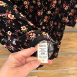 Chris & Carol  Floral Velvet Mockneck Swing Dress Photo 3