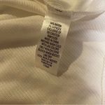 Socialite  Lace Trim Long Sleeve Rib Bodysuit in Ivory White Medium Photo 5