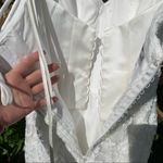 Maggie Sottero Chesney Lace Trumpet Wedding Dress Size 6 White Photo 5