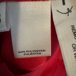 Ann Taylor  Lacy Ruffle/Petal Shell Dark Pink, Red Sz 6P Photo 6