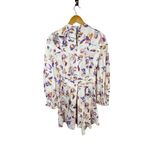 Zadig & Voltaire  Rivage Jac Cut Flowers Silk-Blend Dress Size XS Photo 1