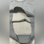 Max & Mia  Light Gray Women's  Seamfront  Crew Neck Pullover Sweater Photo 8