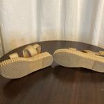 Seven Dials Women's Beige Sandals with Gold Accents Size 9 Photo 5